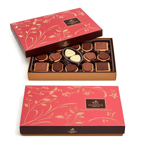 Assorted Chocolate Biscuit Gift Box, 32 pc., Set of 2
