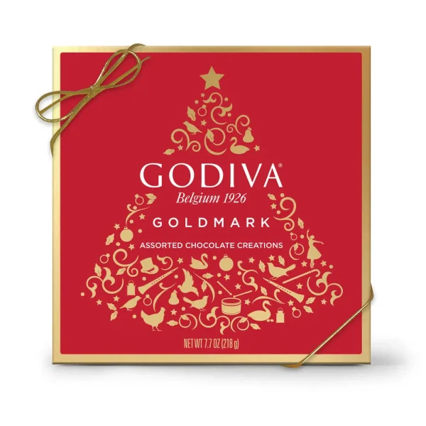 Limited Edition Assorted Chocolate Holiday Gift Box, 18pc
